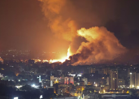 فلج کردن اسرائیل با شلیک به ۷ هدف +نقشه