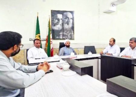 دیدار مدیر و کارکنان جهاد کشاورزی با امام جمعه سراوان