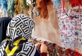 فرش‌بافی در سیستان سرمایه فرهنگی و اقتصادی