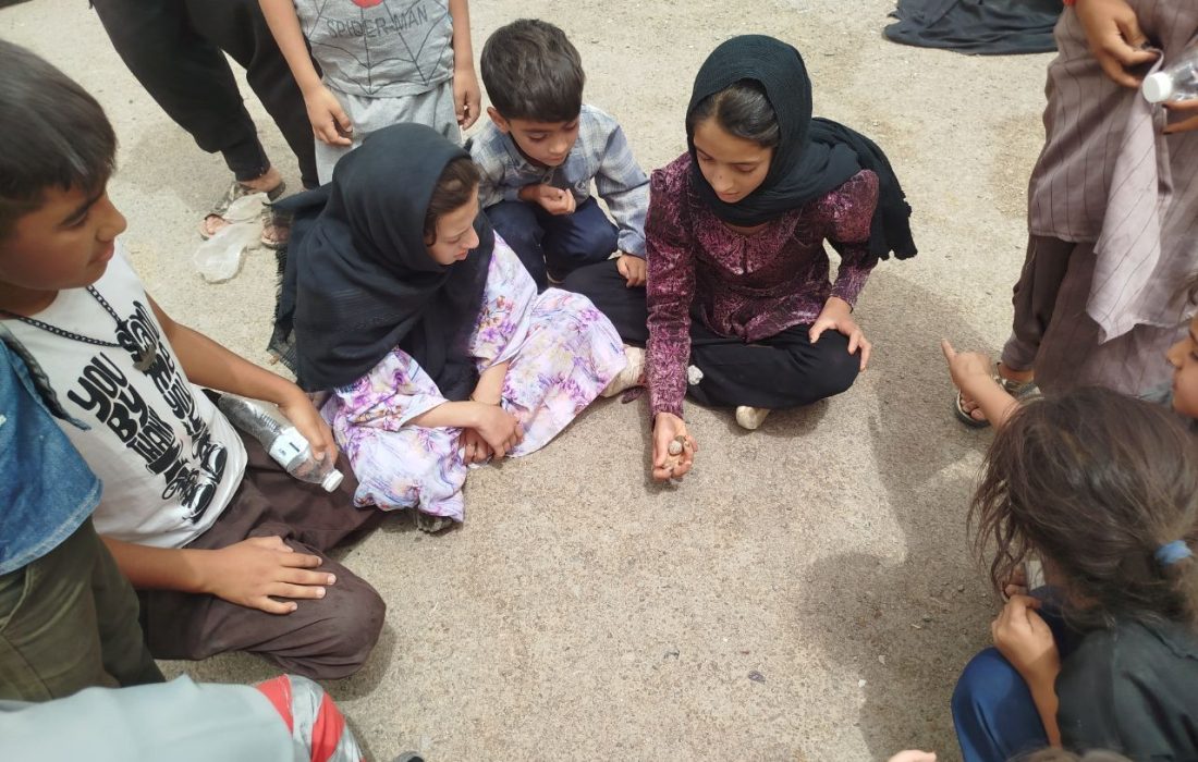 جشنواره بازیهای بومی و محلی در اردوگاه میلک برگزار شد