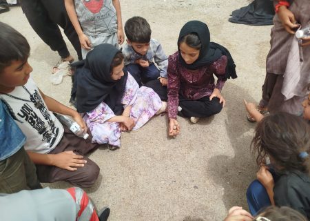 جشنواره بازی‌های بومی و محلی در اردوگاه میلک برگزار شد