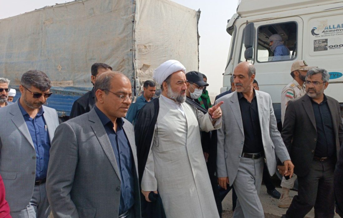 بازدید نماینده ولی فقیه از مرز میلک