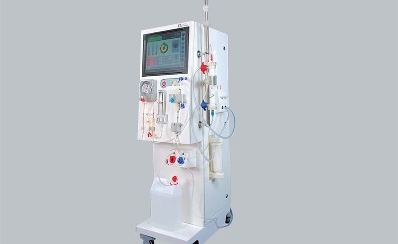 اهدای دستگاه دیالیز پیشرفته به بیمارستان رازی