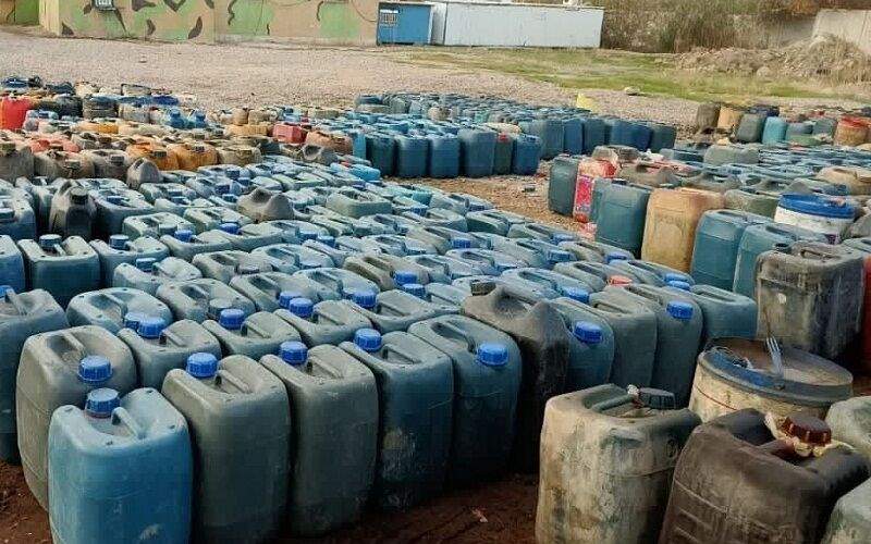 کشف۷۵ هزار لیتر سوخت قاچاق در سیستانوبلوچستان