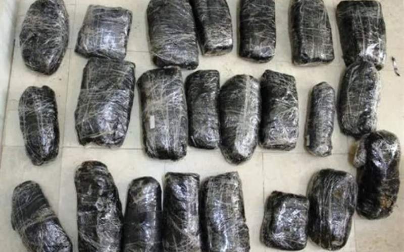 کشف ۲۴ کیلوگرم تریاک در زهک