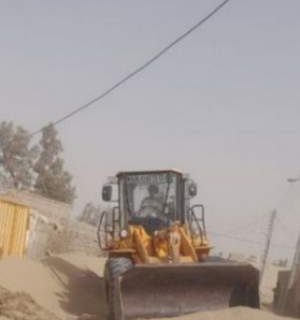 زهک در مقابله با بحران ماسه‌های بادی