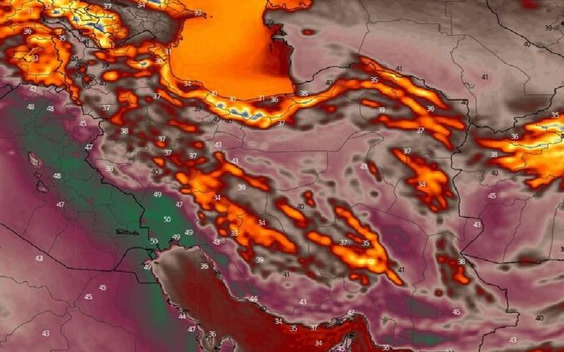 طوفان و گرد و خاک در ۶ استان کشور