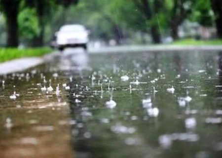 رگبار باران در ۶ استان