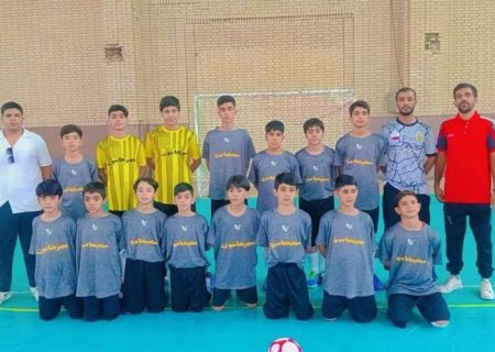 مهر هامون راهی فینال فوتسال نونهالان شد