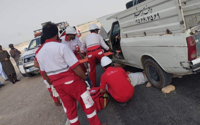 مانور امدادی تصادفات جادهای در سیب و سوران