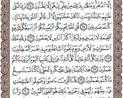 هر روز صبح خود را با یک صفحه از قرآن کریم شروع کنید.