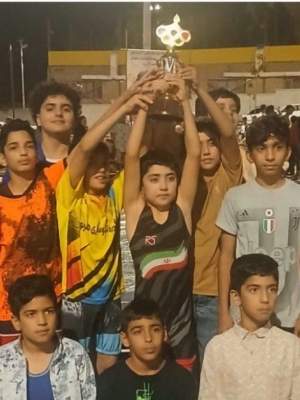 کسب نایب قهرمانی کشتیگیران شهرستان نیمروز