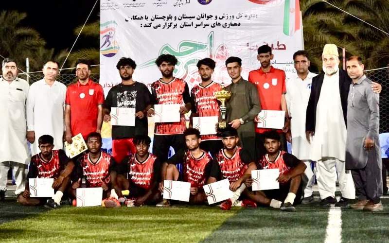 دشتیاری نایبقهرمان مینیفوتبال سیستانوبلوچستان