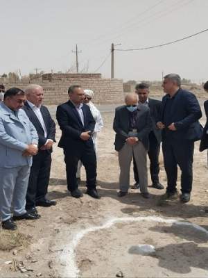 آغاز ساخت ۲ مدرسه در زهک و هامون