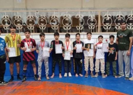کسب نایب‌قهرمانی کشتی‌گیران شهرستان نیمروز