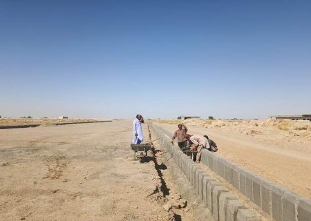 عملیات آماده‌سازی سایت نهضت ملی مسکن سیستان