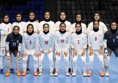 طوفان فوتسال دختران ایران در بحرین