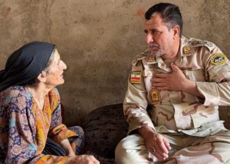 دلجویی از خانواده بانوی حادثه‌دیده در مرز میلک