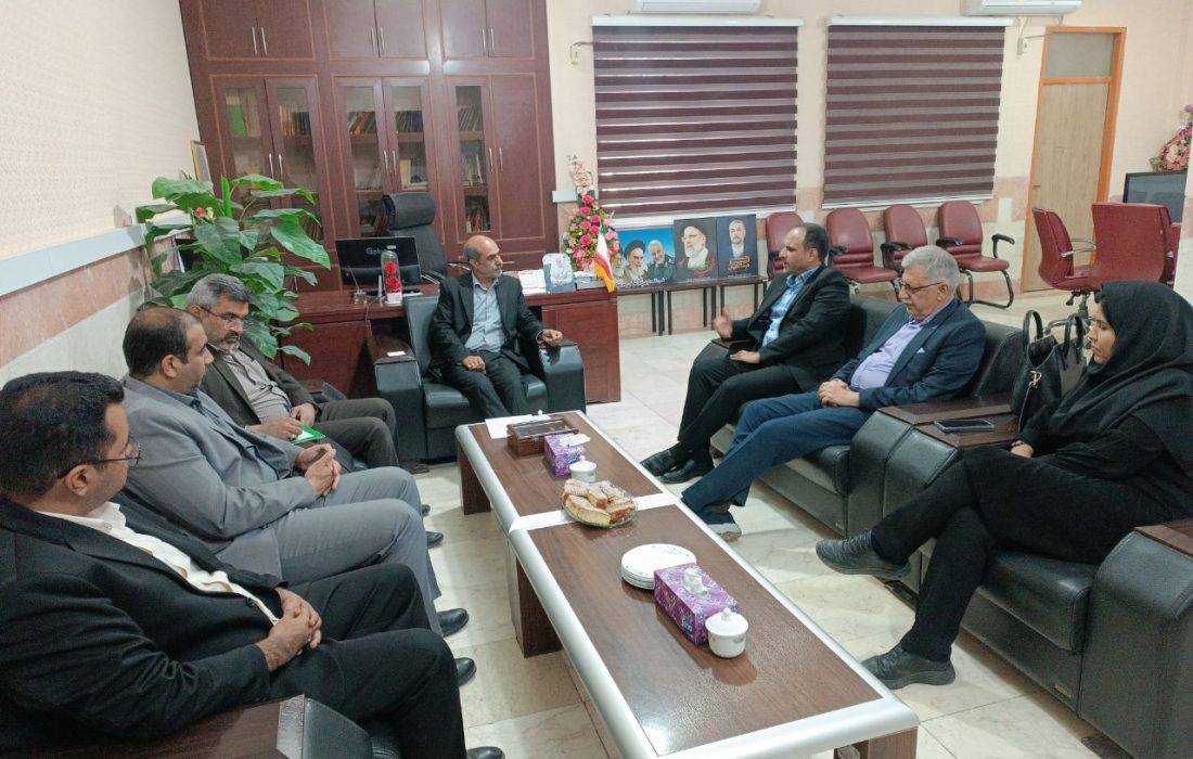 دیدار رئیس دانشگاه علوم پزشکی زابل با فرماندار هیرمند