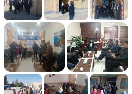 دیدار خیرین موسسه مهر کوثر با مدیر آموزش و پرورش هیرمند