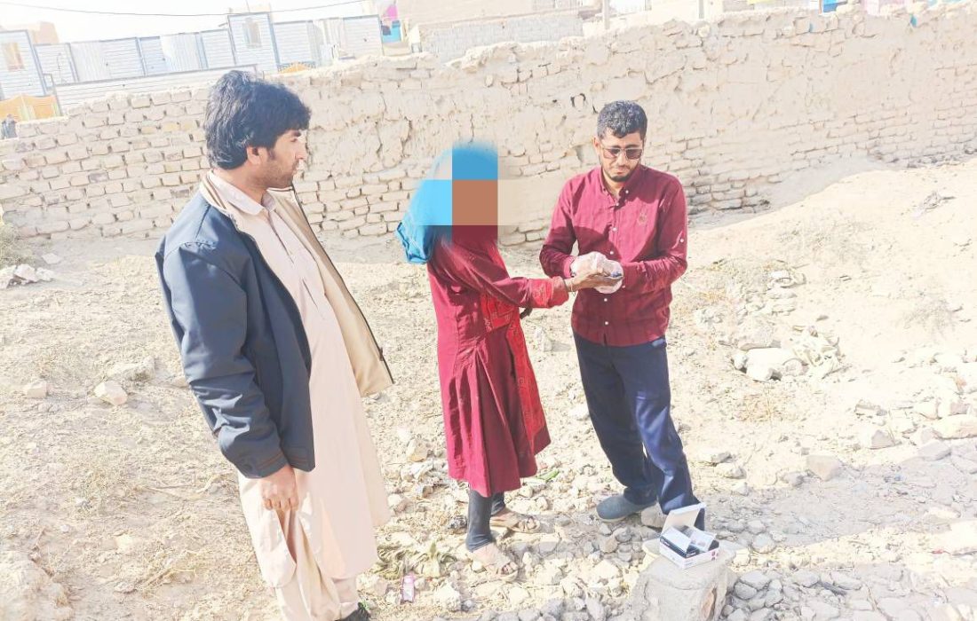 بازدید از پاتوق های سطح هیرمند توسط کارشناسان بهزیستی