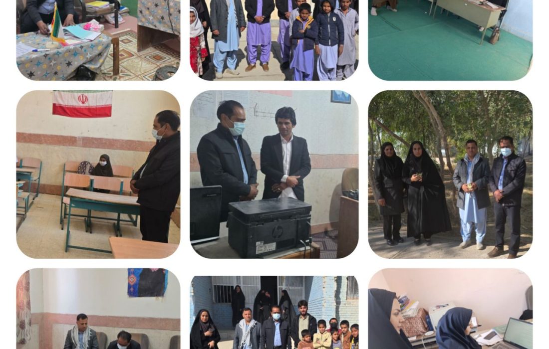 بازدید معاونت پرورشی از مدارس هیرمند برای ارزیابی فعالیتهای تربیتی و ورزشی