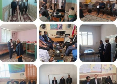 بازدید معاون مدیرکل و مدیر آموزش و پرورش زابل از مدارس هیرمند