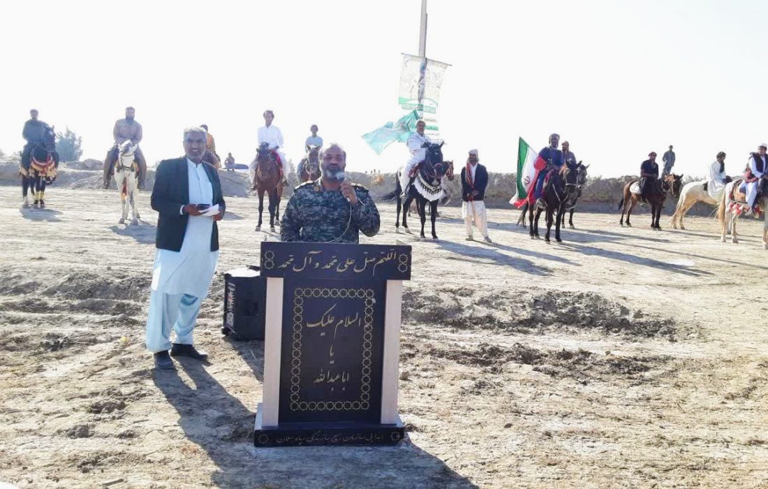 همایش سوارکاری در هیرمند به مناسبت هفته بسیج