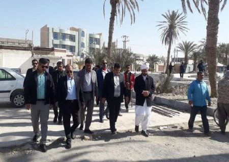 مراحل پایانی بهسازی ۱۷ پارک شهری زابل