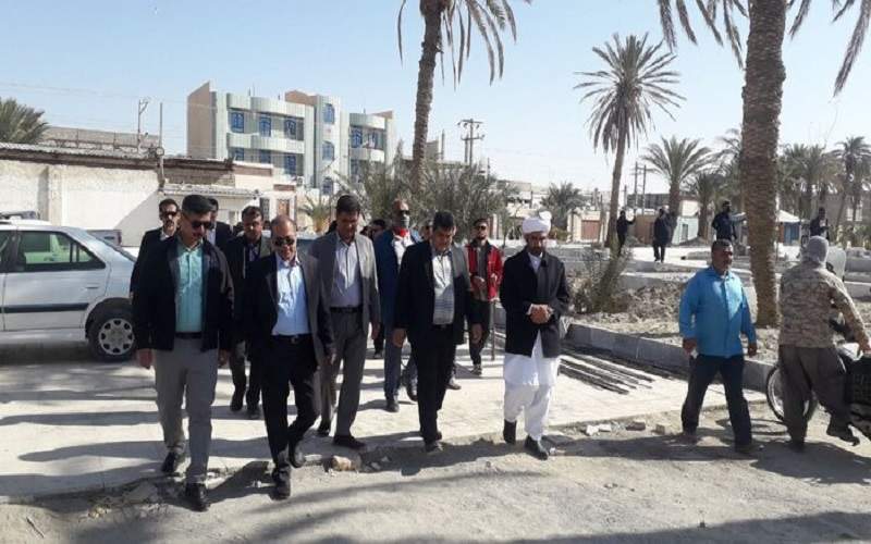 مراحل پایانی بهسازی ۱۷ پارک شهری زابل