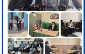 بازدید معاونت پرورشی و کارشناسان از مدارس سطح هیرمند
