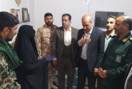 تجلیل از خانواده شهید و جانباز هیرمند