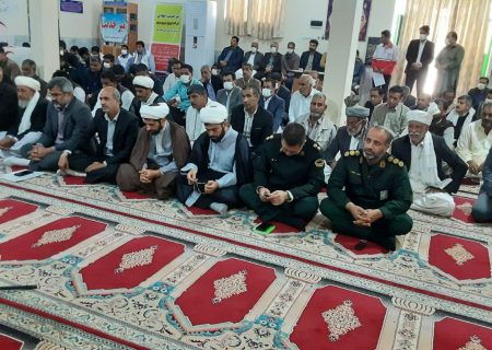 میز خدمت جهادی در شهر قرقری برگزار شد