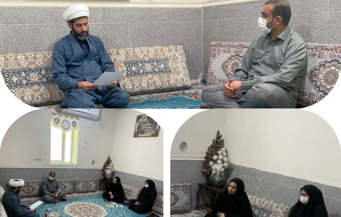 جلسه هم اندیشی مدیر شبکه بهداشت هیرمند با امام جمعه شهرستان