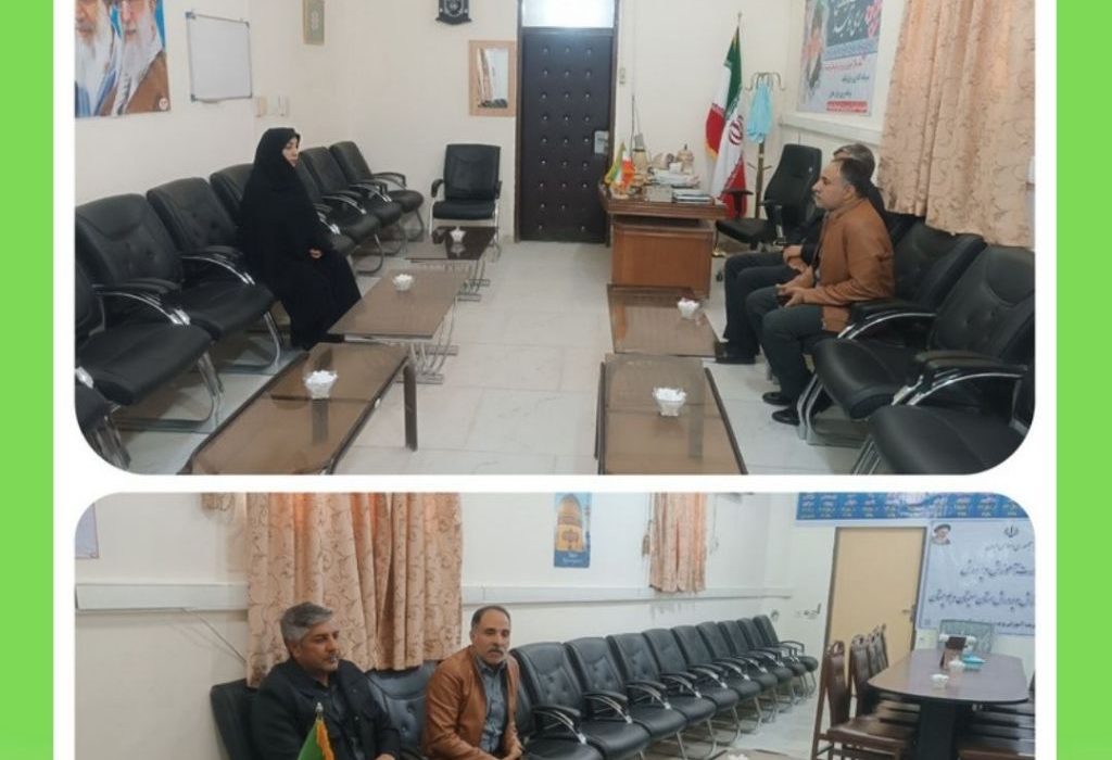 دیدار رابط امور بانوان آموزش و پرورش هیرمندبا مدیر آموزش و پرورش