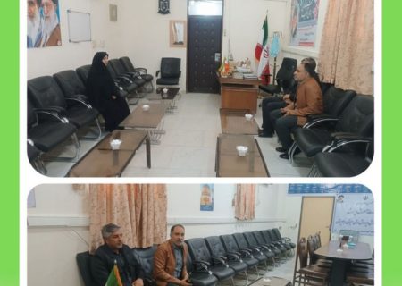 دیدار رابط امور بانوان آموزش و پرورش هیرمندبا مدیر آموزش و پرورش