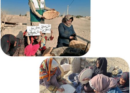 بازدید از نانوایی‌های سنتی و آموزش زنان روستایی به مناسبت پویش ملی تغذیه سالم