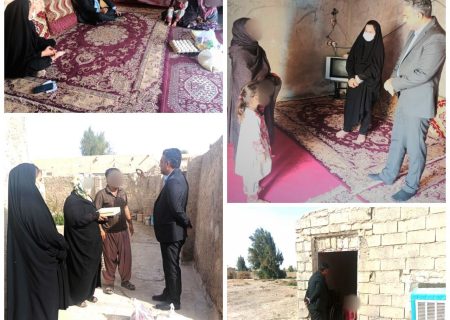 بازدید حمایتی از زندگی مددجویان و معلولین