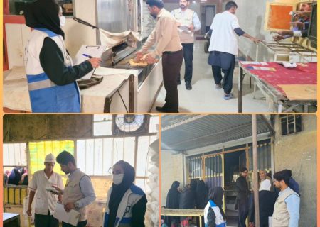 نظارت بر نانوایی‌های هیرمند و معرفی متخلف