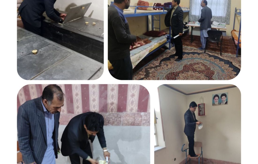 مانور میدانی ایمنی و بهداشت مدارس شبانه‌روزی