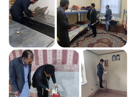 مانور میدانی ایمنی و بهداشت مدارس شبانه‌روزی