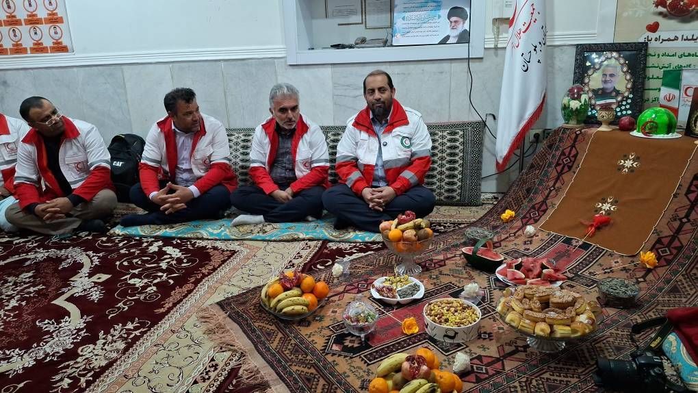 حضور مدیرعامل هلال‌احمر سیستان و بلوچستان در پایگاه یادمان هیرمند