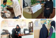 برپایی ایستگاه سلامت روز جهانی داوطلب هیرمند