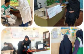برپایی ایستگاه سلامت روز جهانی داوطلب هیرمند