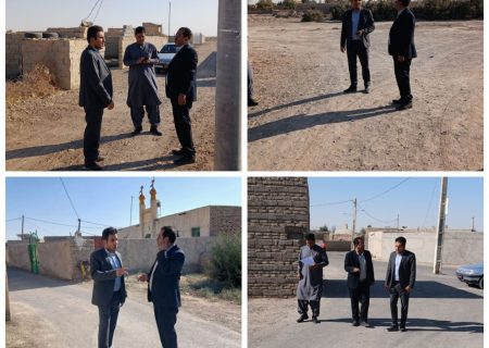 بازدید مشترک بخشدار و مدیر برق از روستاهای بخش مرکزی