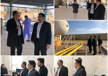 تأکید بر تأمین پایدار گاز مایع در بازدید بخشدار و رئیس صمت