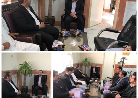 دیدار بخشدار، دهیاران و رئیس دادگستری با محوریت انتخابات