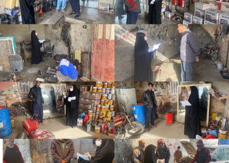 بازدید از واحدهای کارگاهی فعال در هیرمند