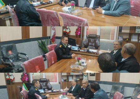 دیدار معاون مدیر کل حراست استان با فرمانده انتظامی هیرمند