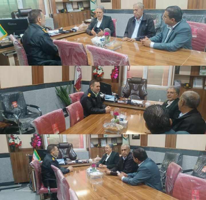 دیدار معاون مدیر کل حراست استان با فرمانده انتظامی هیرمند